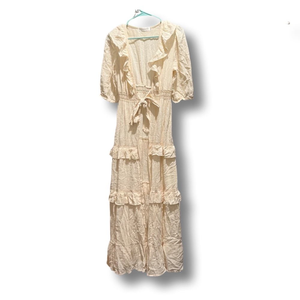 Spring Duster and Bathing Suit Cover Up